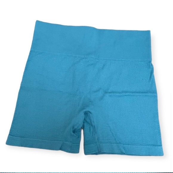 Colsie Ribbed Athletic Shorts - Picture 3 of 4